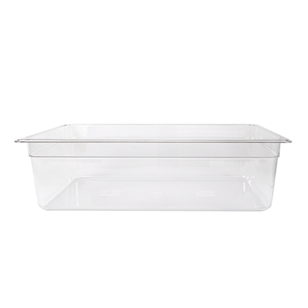 Garcia De Pou CUBETA GASTRONORM 1/1 19 1 L 53x32 5x15 CM TRANSPARENTE POLICARBONATO (1 UNID.)