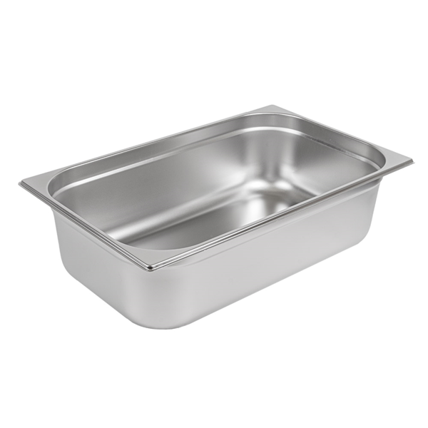 Garcia de pou CUBETA GASTRONORM 1/1 19 1 L 53x33x15 CM PLATEADO INOX (1 UNID.)