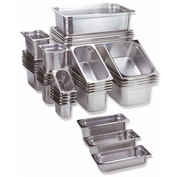 Garcia De Pou CUBETA GASTRONORM 1/2 5 6 L 32 5x26 5x10 CM PLATEADO INOX (1 UNID.)