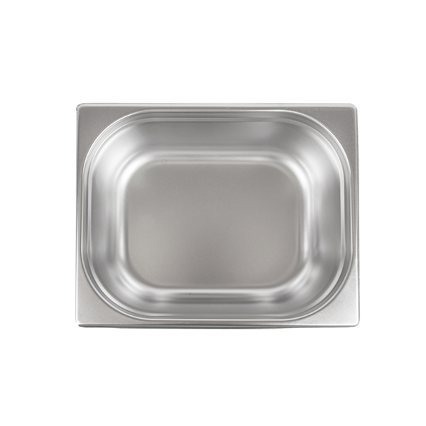 Garcia De Pou CUBETA GASTRONORM 1/2 8 4 L 32 5x26 5x15 CM PLATEADO INOX (1 UNID.)