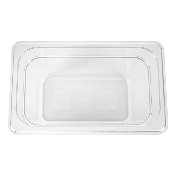 Garcia De Pou CUBETA GASTRONORM 1/4 3 8 L 26 5x16 2x15 CM TRANSPARENTE POLICARBONATO (1 UNID.)