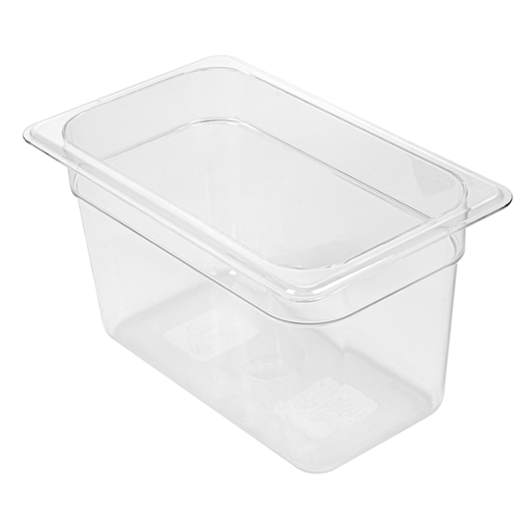 Garcia de pou CUBETA GASTRONORM 1/4 3 8 L 26 5x16 2x15 CM TRANSPARENTE POLICARBONATO (1 UNID.)