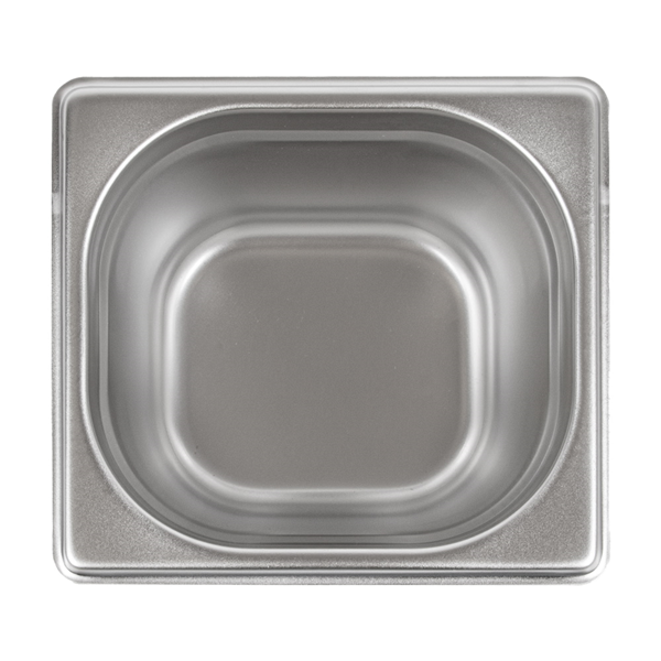 Garcia De Pou CUBETA GASTRONORM 1/6 1 9 L 17 6x16 2x15 CM PLATEADO INOX (1 UNID.)