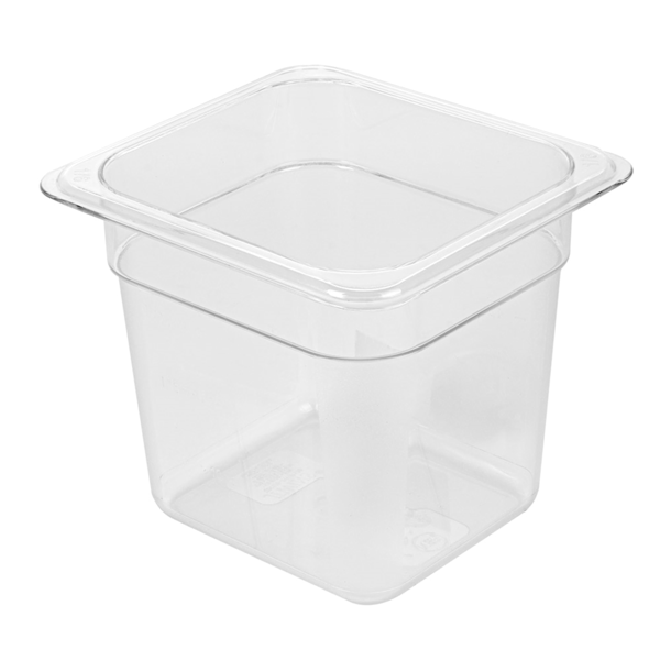 Garcia de pou CUBETA GASTRONORM 1/6 1 9 L 17 6x16 2x15 CM TRANSPARENTE POLICARBONATO (1 UNID.)