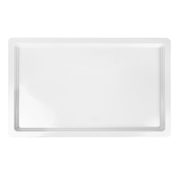 Garcia De Pou CUBETAS GN 1/1 53 X 32 X 2 (h) CM BLANCO MELAMINA (6 UNID.)