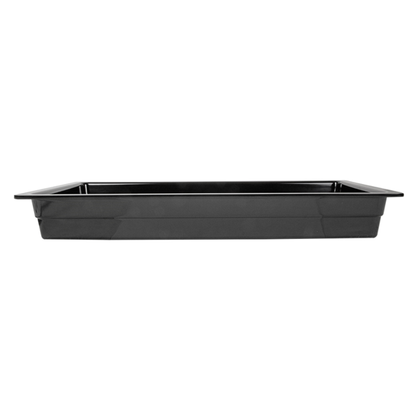 Garcia De Pou CUBETAS GN 1/1 53 X 32 X 6 5 (h) CM NEGRO MELAMINA (3 UNID.)