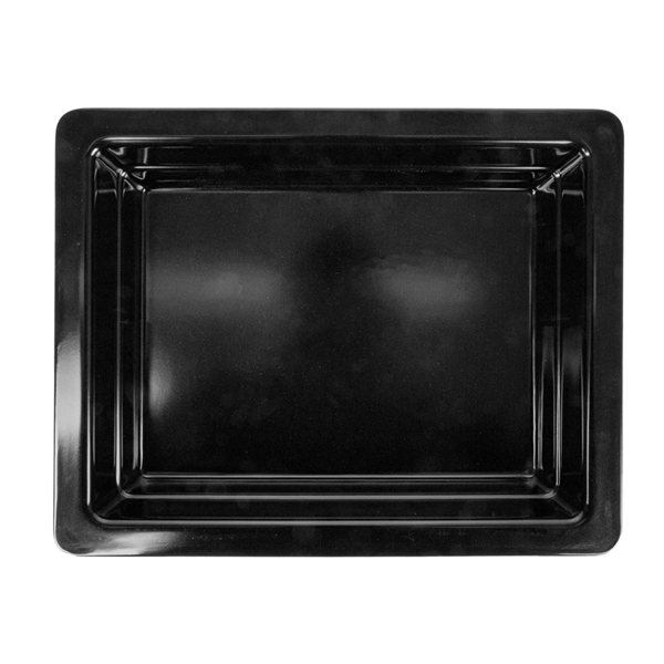 Garcia De Pou CUBETAS GN 1/2 32 5 X 26 X 6 5 (h) CM NEGRO MELAMINA (6 UNID.)