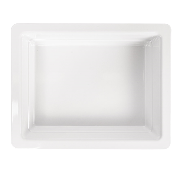 Garcia De Pou CUBETAS GN 1/2 'ASAMI WARE' 32 5 X 26 X 6 5 (h) CM BLANCO MELAMINA (6 UNID.)