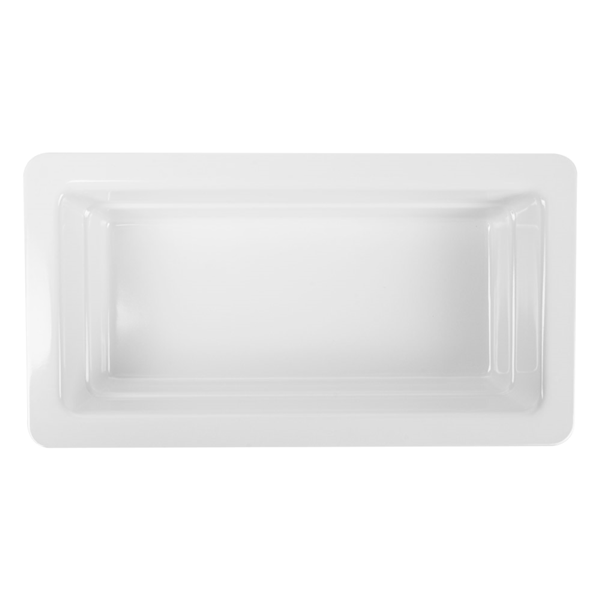 Garcia De Pou CUBETAS GN 1/3 32 5 X 17 5 X 6 5 (h) CM BLANCO MELAMINA (6 UNID.)