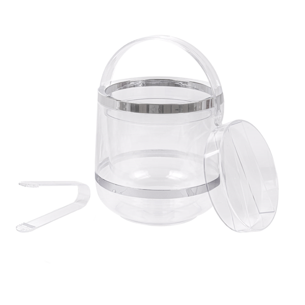 Garcia de pou CUBITERA Ø 19x19 CM TRANSPARENTE ACRÍLICO (1 UNID.)