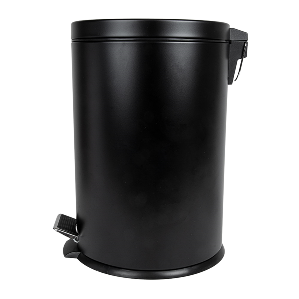 Garcia De Pou CUBO PEDAL CON RECEPTÁCULO INTERIOR 20 L Ø 29 5x44 CM NEGRO ACERO (1 UNID.)