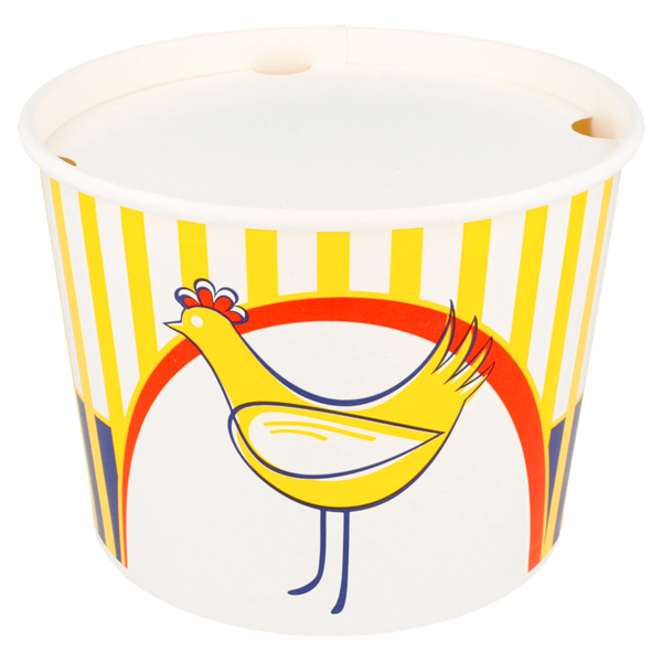 Garcia De Pou CUBOS POLLO + TAPAS 1920 ML 13PE + 320 +18PE G/M2 Ø 16 8/13 9x12 3 CM BLANCO CARTÓN (300 UNID.)