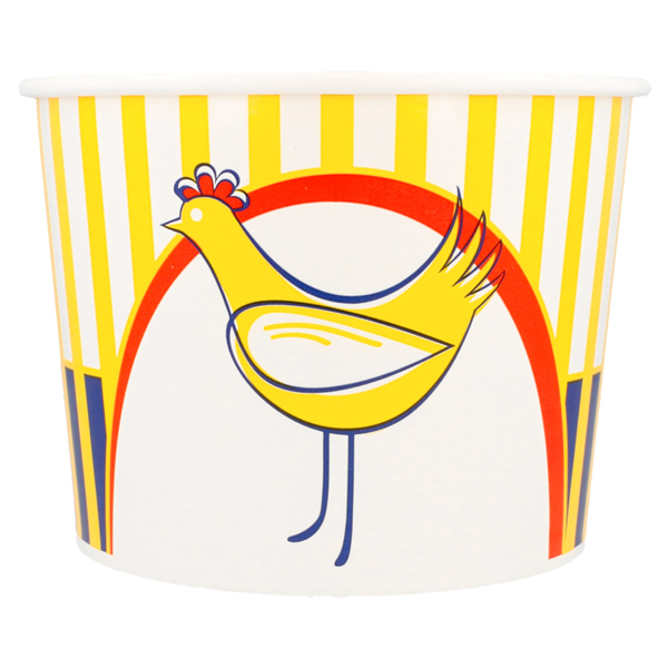 Garcia De Pou CUBOS POLLO + TAPAS 1920 ML 13PE + 320 +18PE G/M2 Ø 16 8/13 9x12 3 CM BLANCO CARTÓN (300 UNID.)