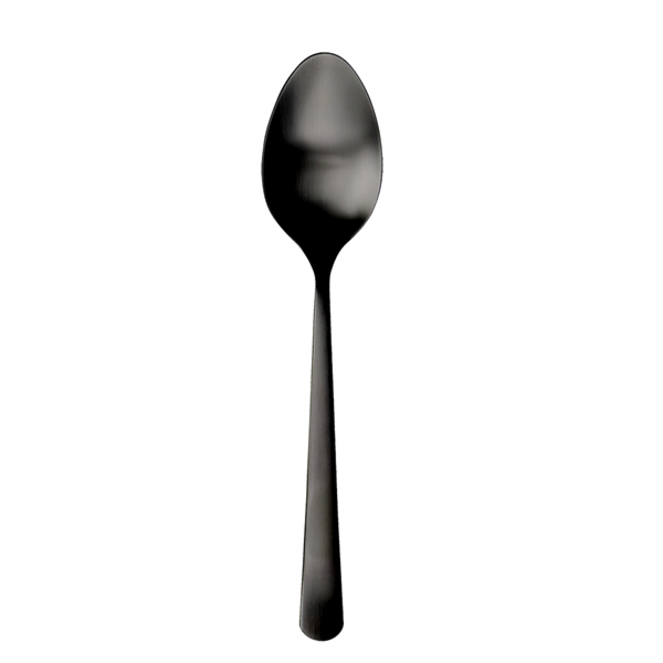 Garcia de pou CUCHARAS DE MESA 'OSLO' 21 1 CM NEGRO ACERO (12 UNID.)