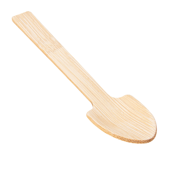 Garcia De Pou CUCHARILLAS CAFÉ 10 5 CM NATURAL BAMBÚ (100 UNID.)