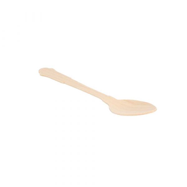 Garcia de pou CUCHARILLAS CAFÉ 'CLASSIC' 12 CM NATURAL MADERA (100 UNID.)