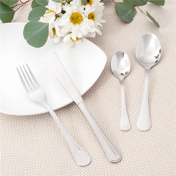 Garcia de pou CUCHARILLAS DE CAFÉ 'SEVILLA' 13 CM PLATEADO ACERO (12 UNID.)