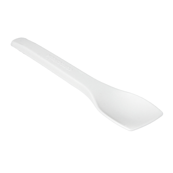 Garcia De Pou CUCHARILLAS DE HELADO ENFUNDADAS 10 CM BLANCO CPLA (500 UNID.)