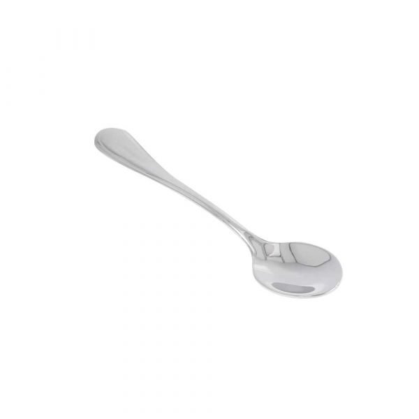 Garcia de pou CUCHARILLAS DE MOKA 'MARLENE' 10 CM PLATEADO ACERO (12 UNID.)