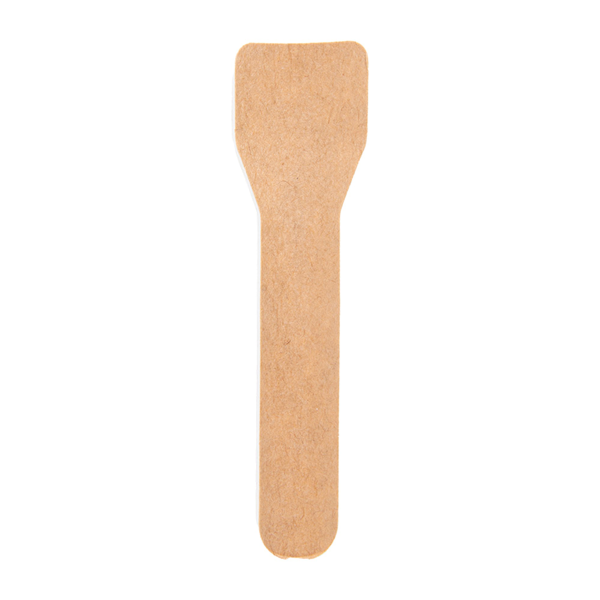 Garcia de pou CUCHARILLAS HELADO 'PAPER CUTLERY' 960 G/M2 9 5 CM NATURAL PAPEL (500 UNID.)