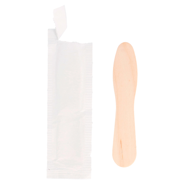 Garcia De Pou CUCHARILLAS HELADOS ENFUNDADAS 7 5 CM NATURAL MADERA (600 UNID.)