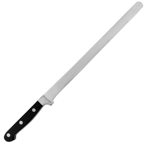 Garcia de pou CUCHILLO JAMÓN MANGO ABS 30 CM PLATEADO INOX (1 UNID.)