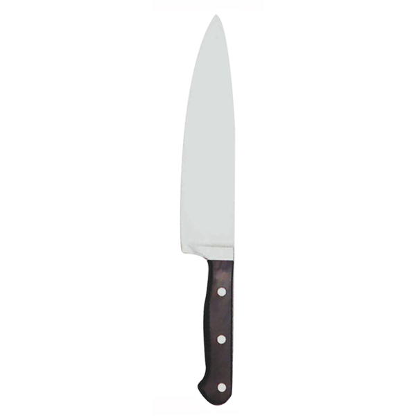 Garcia de pou CUCHILLO SABATIER MANGO ABS 20 CM PLATEADO INOX (1 UNID.)