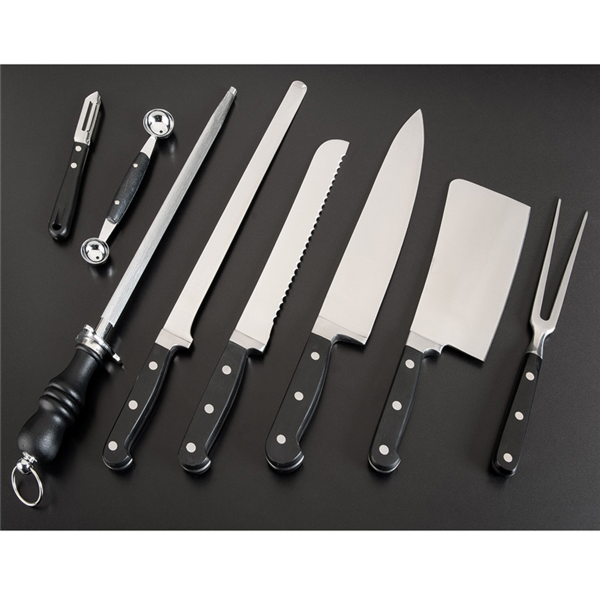 Garcia De Pou CUCHILLO SABATIER MANGO ABS 26 CM PLATEADO INOX (1 UNID.)