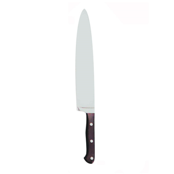 Garcia de pou CUCHILLO SABATIER MANGO ABS 30 CM PLATEADO INOX (1 UNID.)