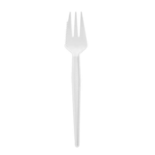 Garcia de pou CUCHILLO / TENEDOR 13 CM BLANCO CPLA (1000 UNID.)