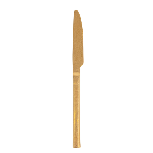 Garcia de pou CUCHILLOS 'ARTINOX' 22 CM DORADO INOX (12 UNID.)