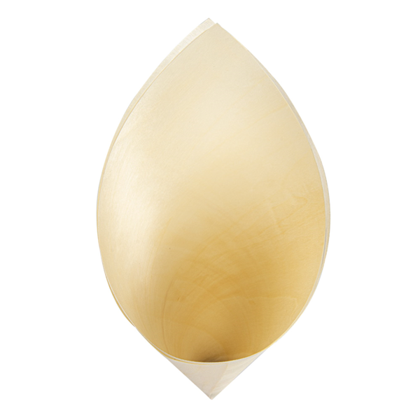 Garcia De Pou CUCURUCHOS DE HOJUELA DE ÁLAMO 24 CM NATURAL MADERA (500 UNID.)