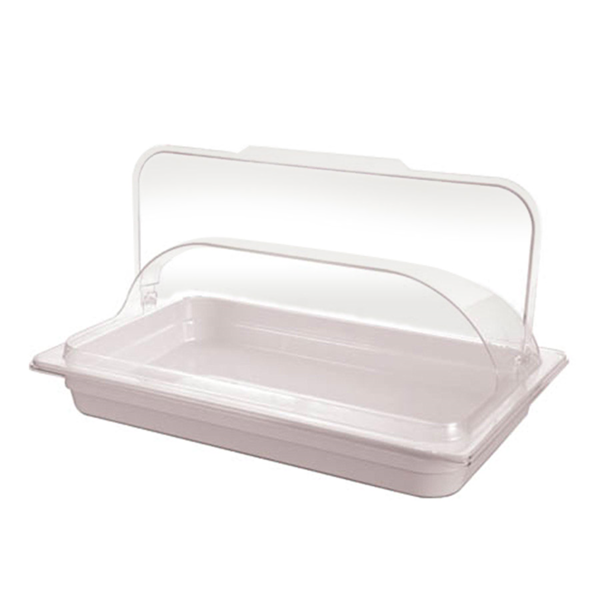 Garcia de pou CÚPULA 1/1 GN 53 5x33 8x14 CM TRANSPARENTE POLICARBONATO (1 UNID.)