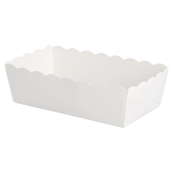 Garcia De Pou DELI-BARQUILLAS 210 + 15 PE G/M2 9x5x3 2 CM BLANCO CARTONCILLO (100 UNID.)