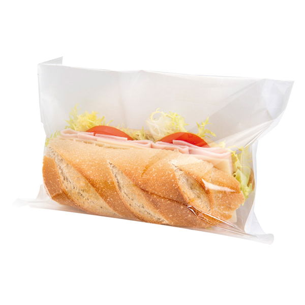 Garcia de pou DELI PACK 30 G/M2 + 13 PP 24x19/17 CM BLANCO KRAFT (500 UNID.)