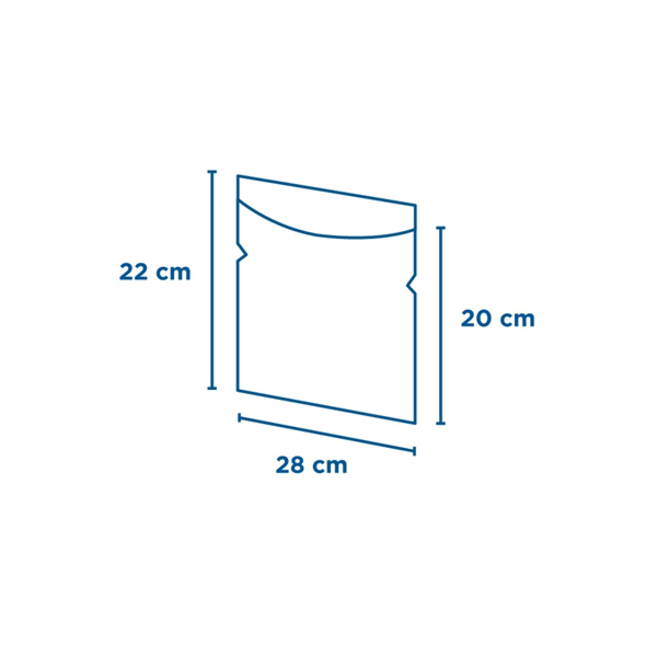 Garcia De Pou DELI PACK 35 G/M2 + 13 PP 28x22/20 CM NATURAL KRAFT (500 UNID.)