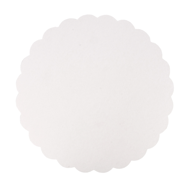 Garcia de pou DISCOS PLANOS PASTELERÍA 420 G/M2 Ø 29 CM BLANCO CARTÓN (250 UNID.)