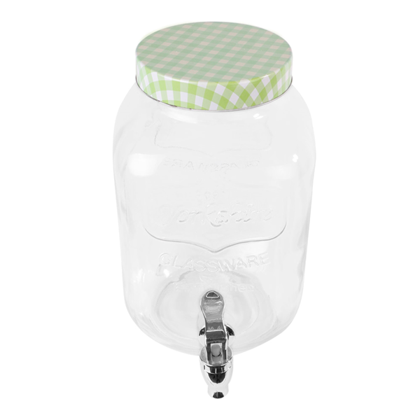 Garcia De Pou DISPENSADOR BEBIDAS 'WAKI GLASS' 4 L Ø 15 5x25 CM TRANSPARENTE CRISTAL (1 UNID.)