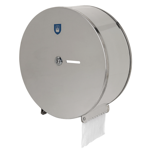 Garcia de pou DISPENSADOR HIGIÉNICO 'MAXI JUMBO' Ø 28 5x12 CM PLATEADO INOX (1 UNID.)