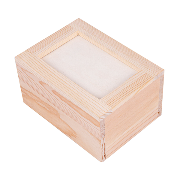Garcia De Pou DISPENSADOR SERVILLETAS MINI SERVIS 15x11x8 CM NATURAL MADERA (1 UNID.)