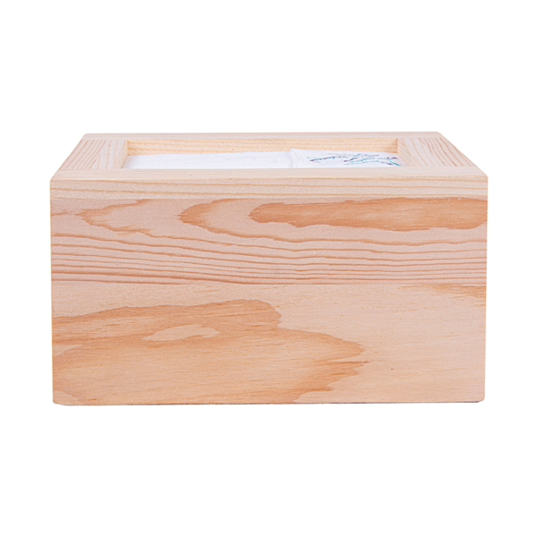 Garcia De Pou DISPENSADOR SERVILLETAS MINI SERVIS 15x11x8 CM NATURAL MADERA (1 UNID.)