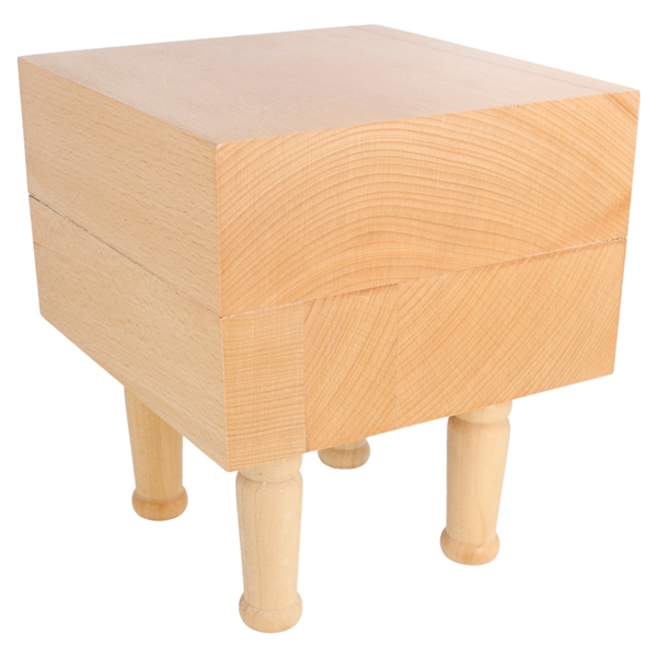 Garcia De Pou ELEVADOR 15 25x15 25x17 5 CM NATURAL MADERA (1 UNID.)