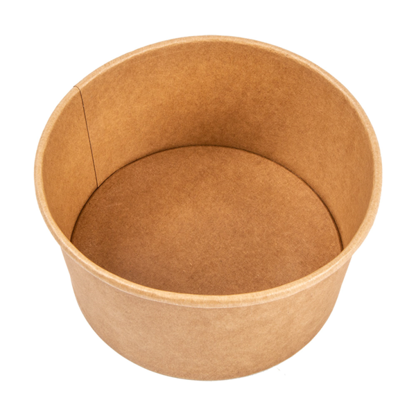 Garcia De Pou ENSALADERAS 1000 ML - 33 3 Oz 300 + 18 PE G/M2 Ø15/12 9x8 CM NATURAL KRAFT (300 UNID.)