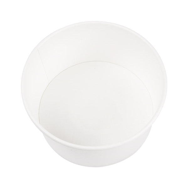 Garcia De Pou ENSALADERAS 1000 ML - 33 3 Oz 300 + 18 PE G/M2 Ø15/12 8x6 CM BLANCO CARTÓN (300 UNID.)