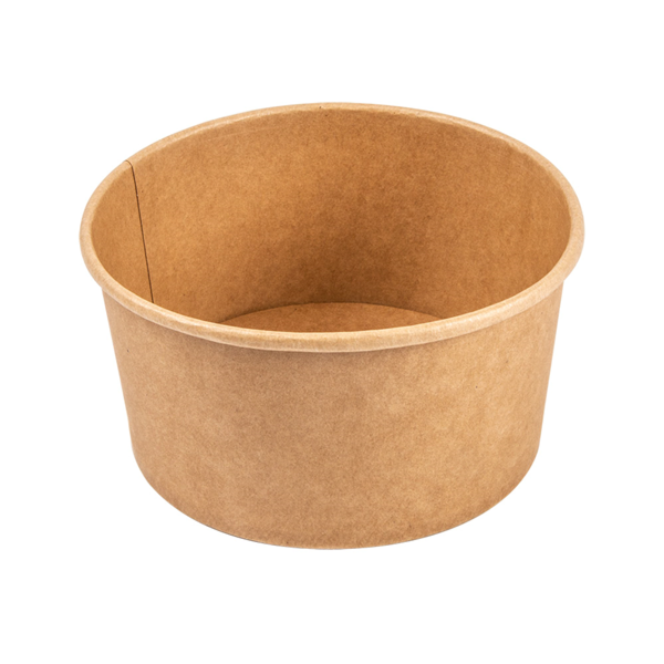 Garcia de pou ENSALADERAS 1000 ML - 33 3 oz 300 + 18 PE G/M2 Ø15/12 9x8 CM NATURAL KRAFT (300 UNID.)