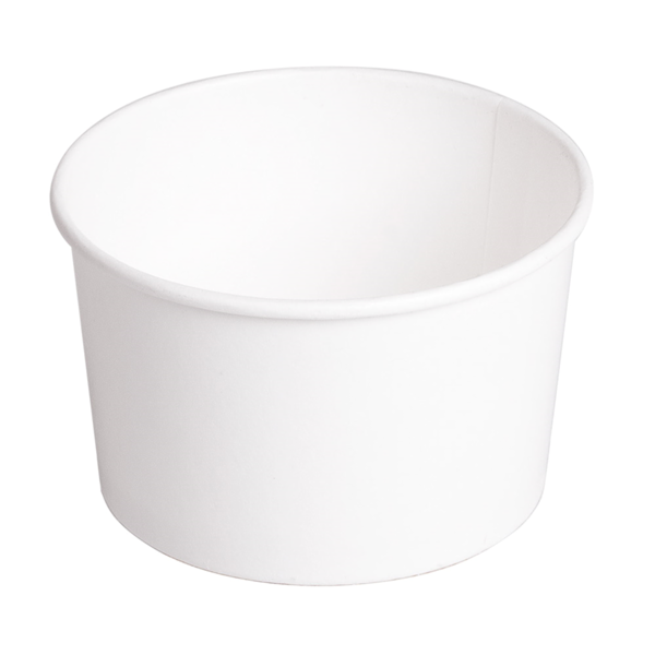 Garcia de pou ENSALADERAS 480 ML 300 + 18 PE G/M2 Ø11 1/9 5x7 CM BLANCO CARTÓN (500 UNID.)