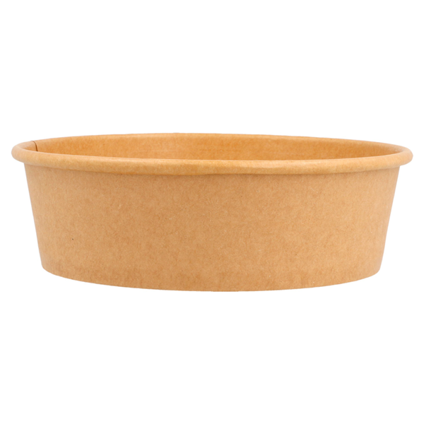 Garcia De Pou ENSALADERAS 500 ML - 16 7 Oz 300 + 18 PE G/M2 Ø15/12 8x4 5 CM NATURAL KRAFT (300 UNID.)