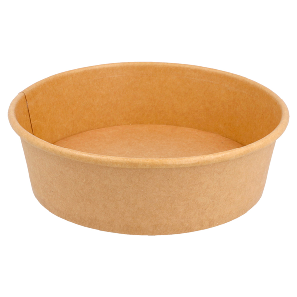 Garcia de pou ENSALADERAS 500 ML - 16 7 oz 300 + 18 PE G/M2 Ø15/12 8x4 5 CM NATURAL KRAFT (300 UNID.)