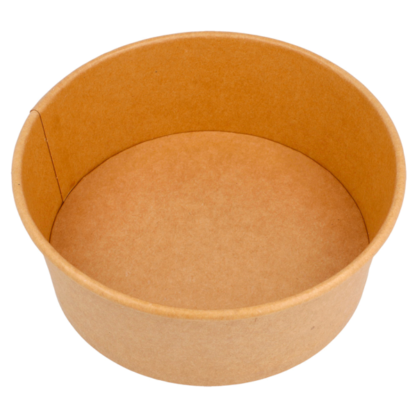 Garcia De Pou ENSALADERAS 750 ML - 25 Oz 300 + 18 PE G/M2 Ø 15/12 8x6 CM NATURAL KRAFT (300 UNID.)