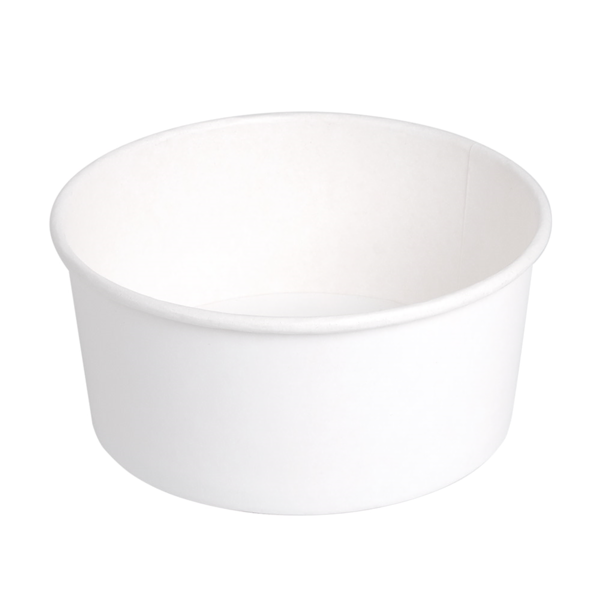 Garcia de pou ENSALADERAS 750 ML 320 + 18 PE G/M2 Ø 14 5/12 5x7 CM BLANCO CARTÓN (500 UNID.)